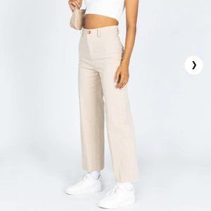 Princess Polly Carter Pants - Beige
